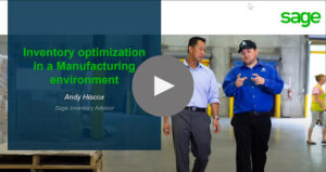 Inventory Optimization in a Manufacturing Environment